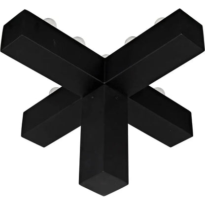 Nolen Steel Table Lamp - LOOMLAN - Noir - Table Lamps