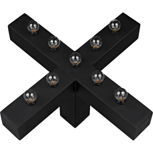 Nolen Steel Table Lamp - LOOMLAN - Noir - Table Lamps