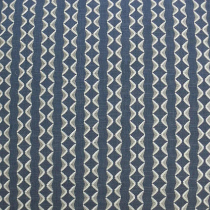 D.V. Kap Notch Indigo Blue Throw Pillow With Insert