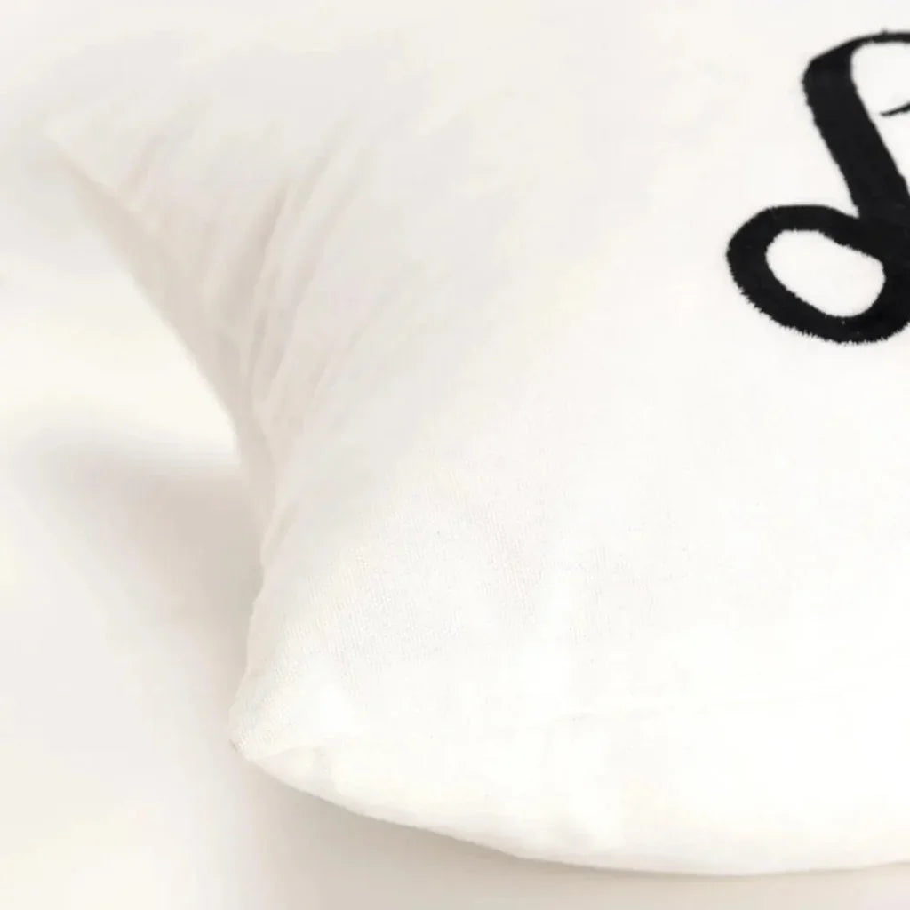 LOOMLAN Nova White & Black Throw Pillow Down Insert