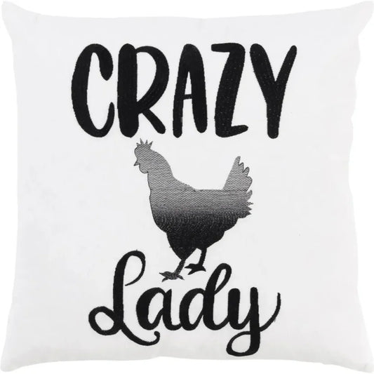 Nova White & Black Throw Pillow Down Insert - LOOMLAN - LOOMLAN - Throw Pillows