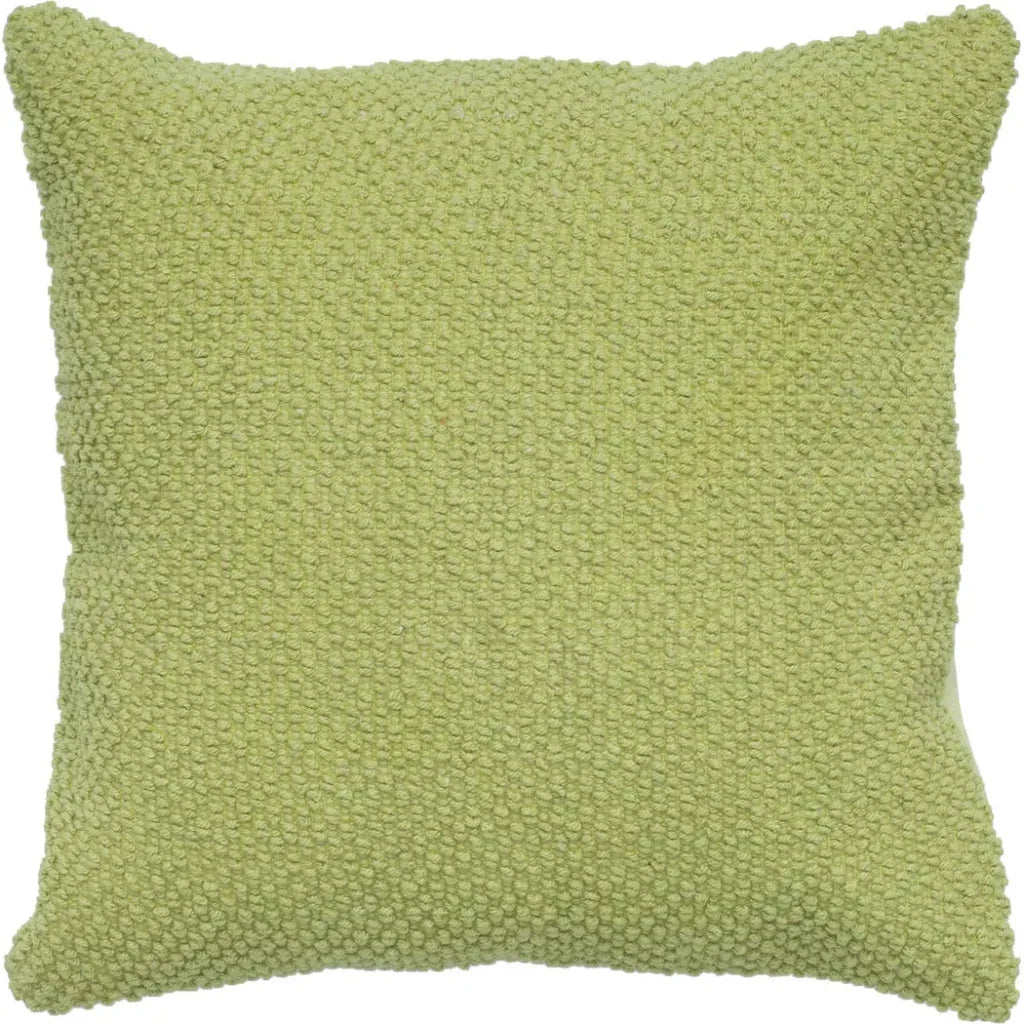 LOOMLAN Nubby Retro Throw Pillow With Down Insert