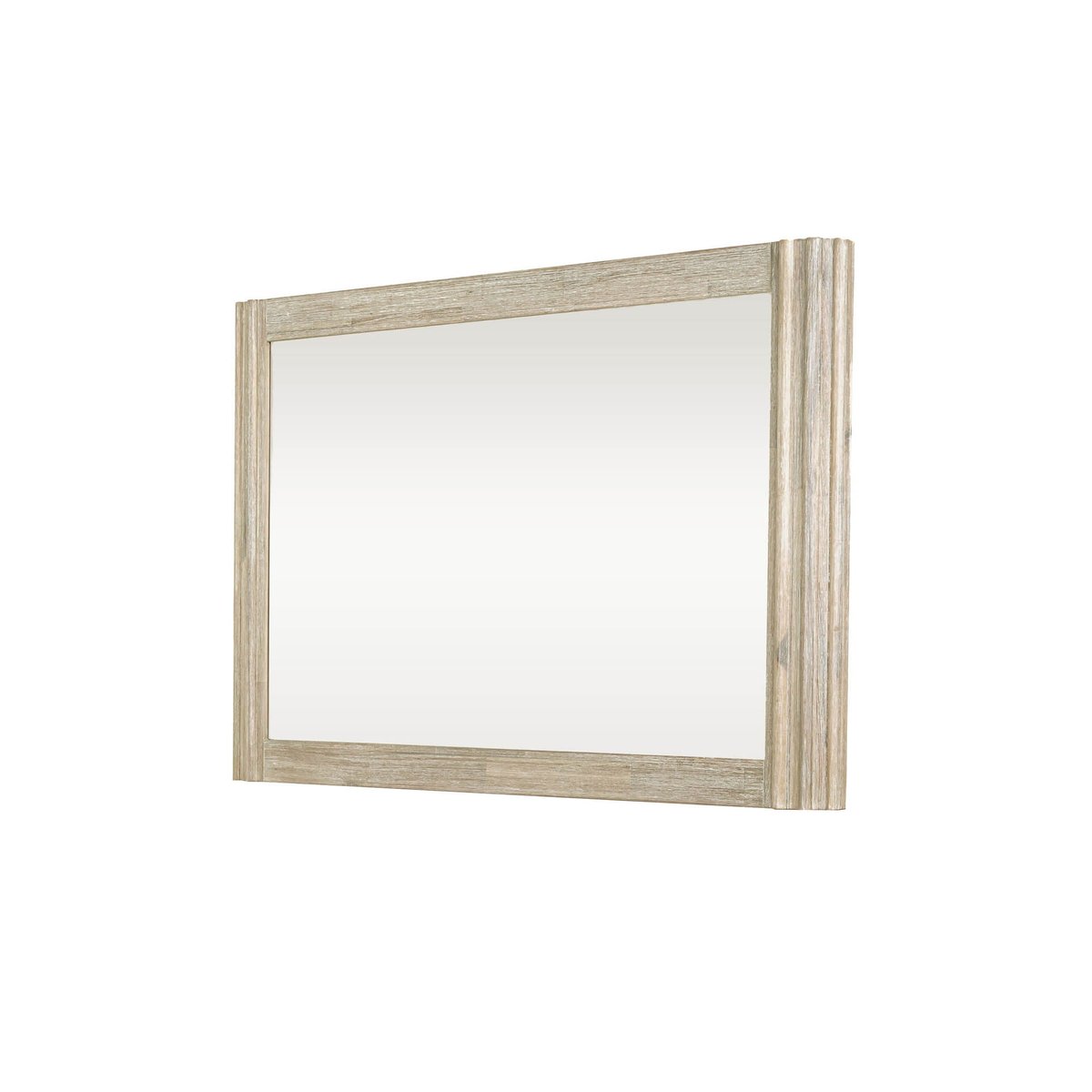 Oasis Wood Frame Wall Mirror -- view 2
