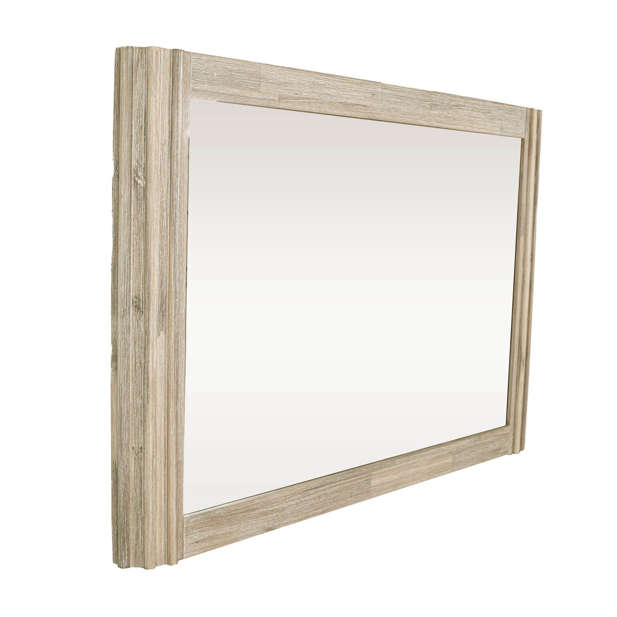 Oasis Wood Frame Wall Mirror -- view 4