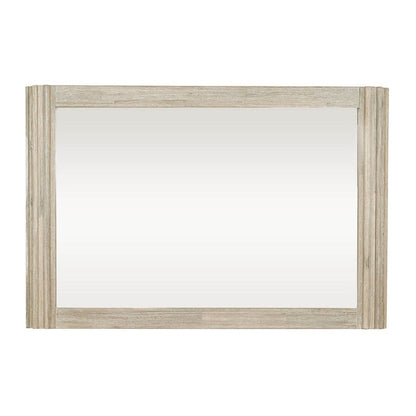Oasis Wood Frame Wall Mirror