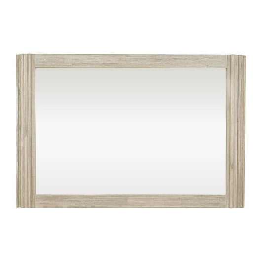 Oasis Wood Frame Wall Mirror