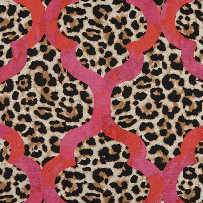 Obsessed Animal Fuchsia Large Throw Pillow Insert - LOOMLAN - D.V. Kap - Throw Pillows