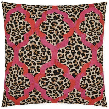 Obsessed Animal Fuchsia Large Throw Pillow Insert - LOOMLAN - D.V. Kap - Throw Pillows