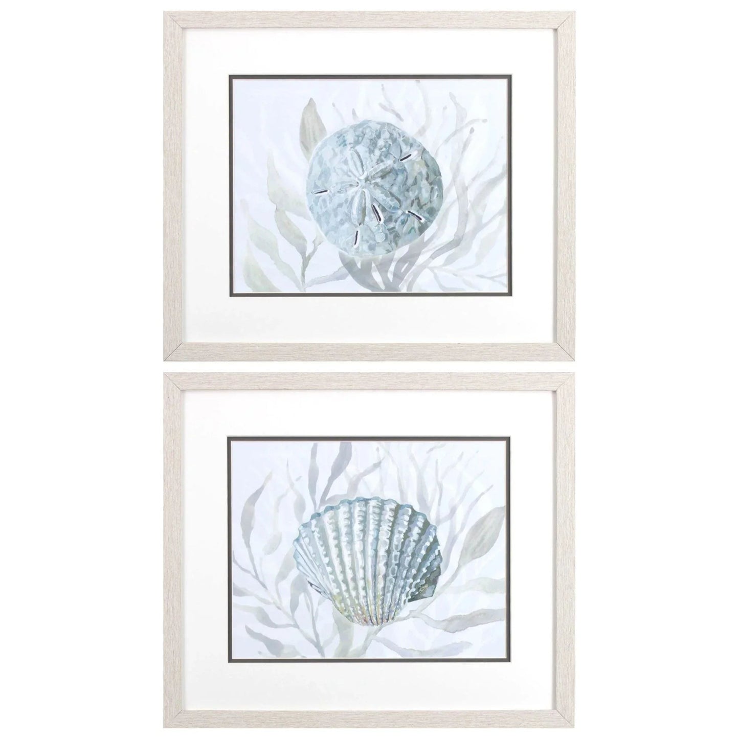 Ocean Beauty A Blue Canvas Art 2PC