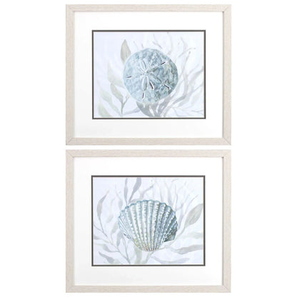 Ocean Beauty A Blue Canvas Art 2PC