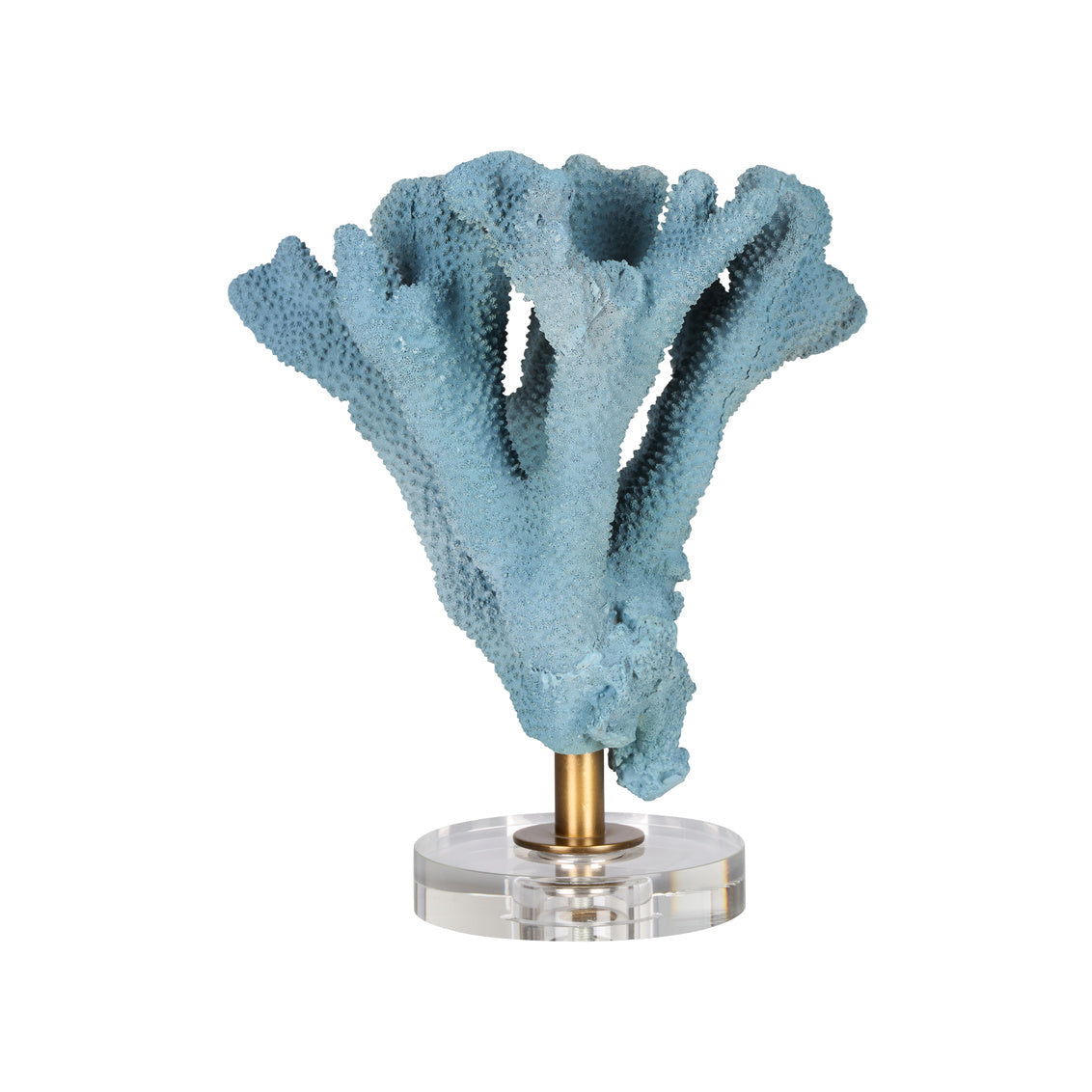 Ocean Bloom Accent Resin Sculpture