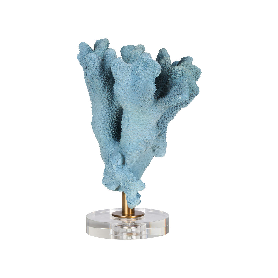 Ocean Bloom Accent Resin Sculpture