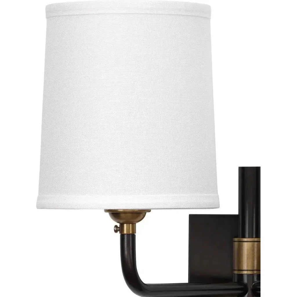Oil Rubbed Bronze Lawton Double Arm Wall Sconce - LOOMLAN - Jamie Young - Wall Sconces