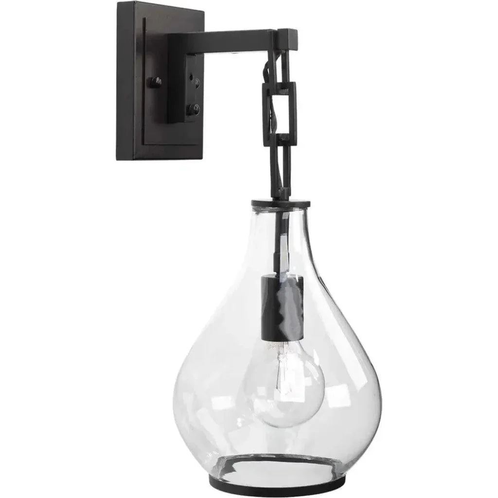 Oil Rubbed Bronze Tear Drop Wall Sconce - LOOMLAN - Jamie Young - Wall Sconces