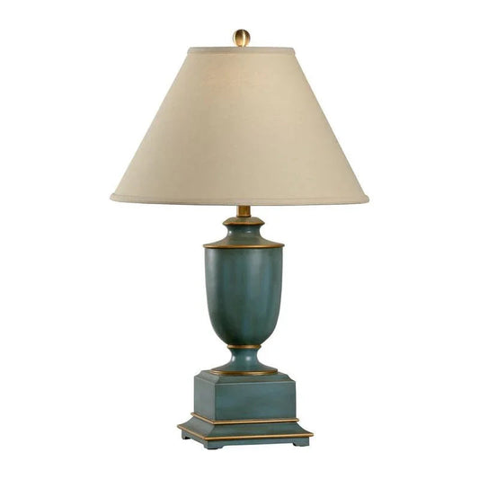 Old Washed Urn Faux Ceramic Table Lamp - LOOMLAN - Wildwood - Table Lamps
