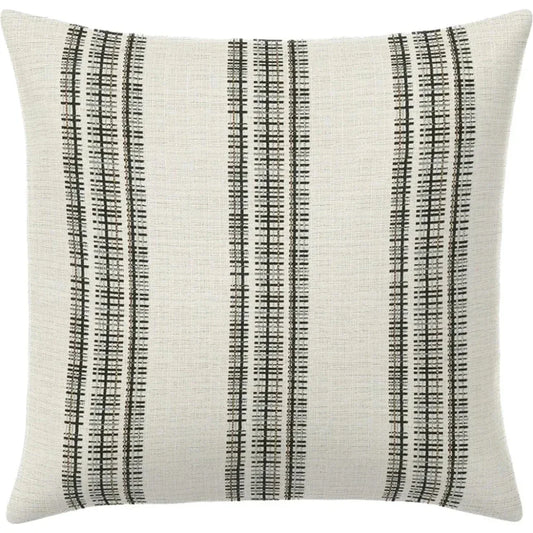 Olio Birch Handmade Outdoor Pillow-Outdoor Pillows-Earnest Collection-20" Square-LOOMLAN
