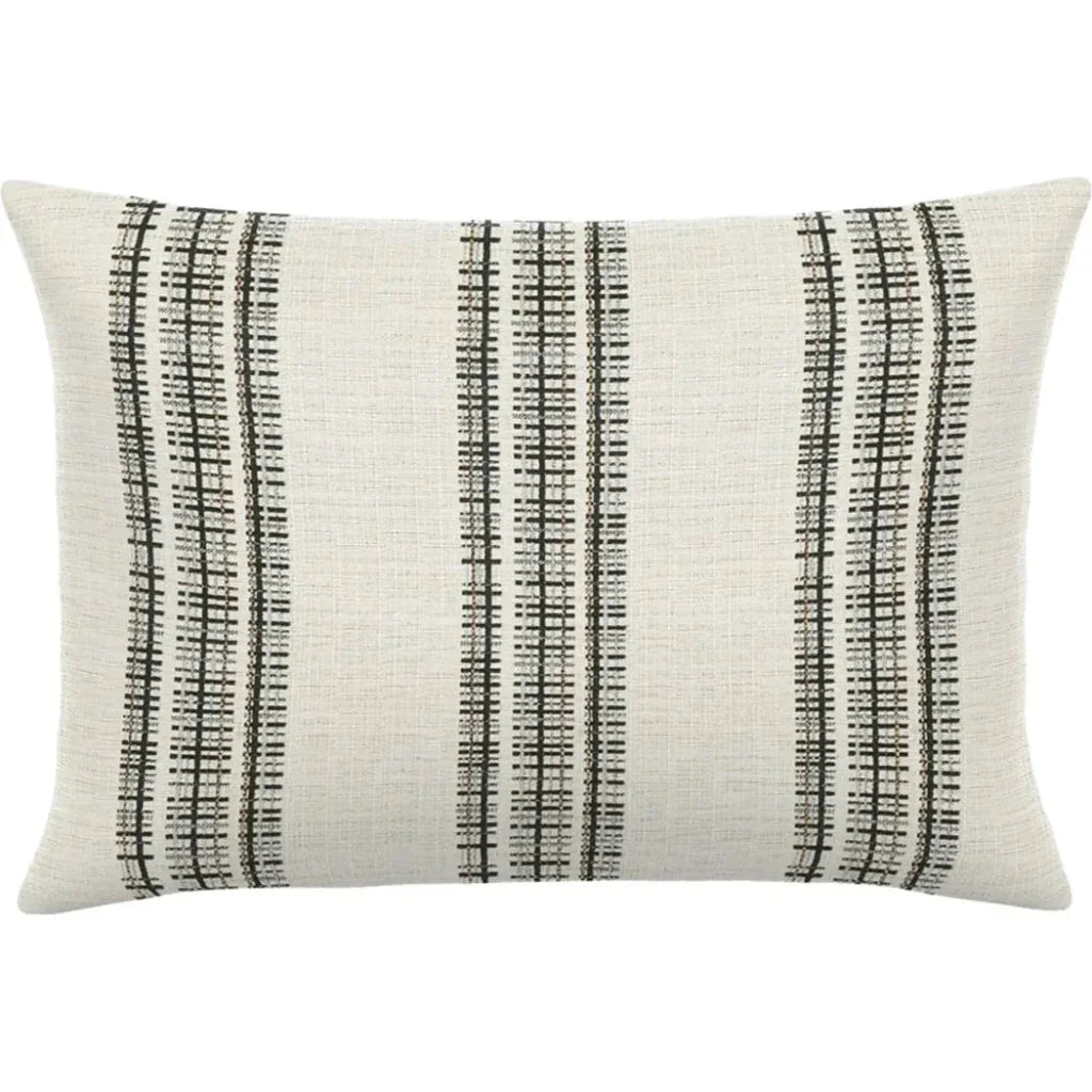 Olio Birch Handmade Outdoor Pillow-Outdoor Pillows-Earnest Collection-20"x13" Lumbar-LOOMLAN