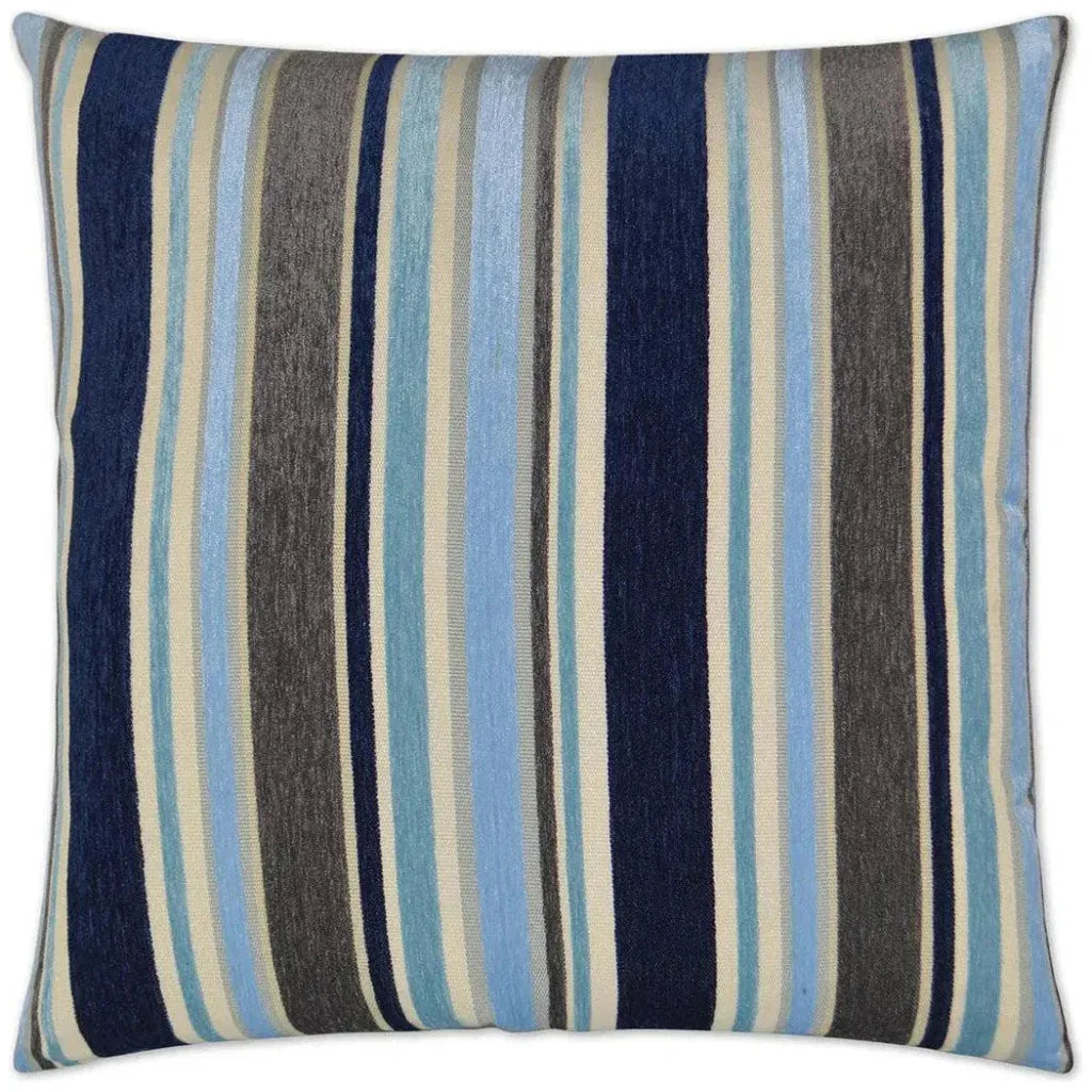 Oliver Blue Throw Pillow With Insert - LOOMLAN - D.V. Kap - Throw Pillows