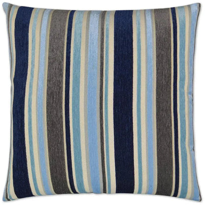 Oliver Blue Throw Pillow With Insert - LOOMLAN - D.V. Kap - Throw Pillows