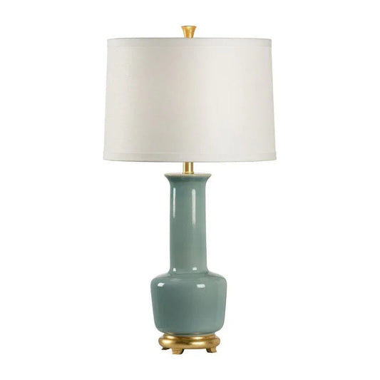 Olsen Glazed Ceramic Table Lamp - LOOMLAN - Wildwood - Table Lamps