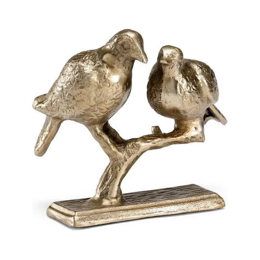 On The Perch Antique Finish Sculpture - LOOMLAN - Wildwood - Statues & Sculptures