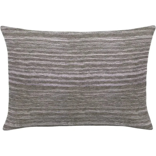 Ondine Gravel Handmade Outdoor Pillow-Outdoor Pillows-Earnest Collection-20"x13" Lumbar-LOOMLAN