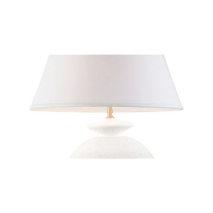 Opus White Ceramic Table Lamp