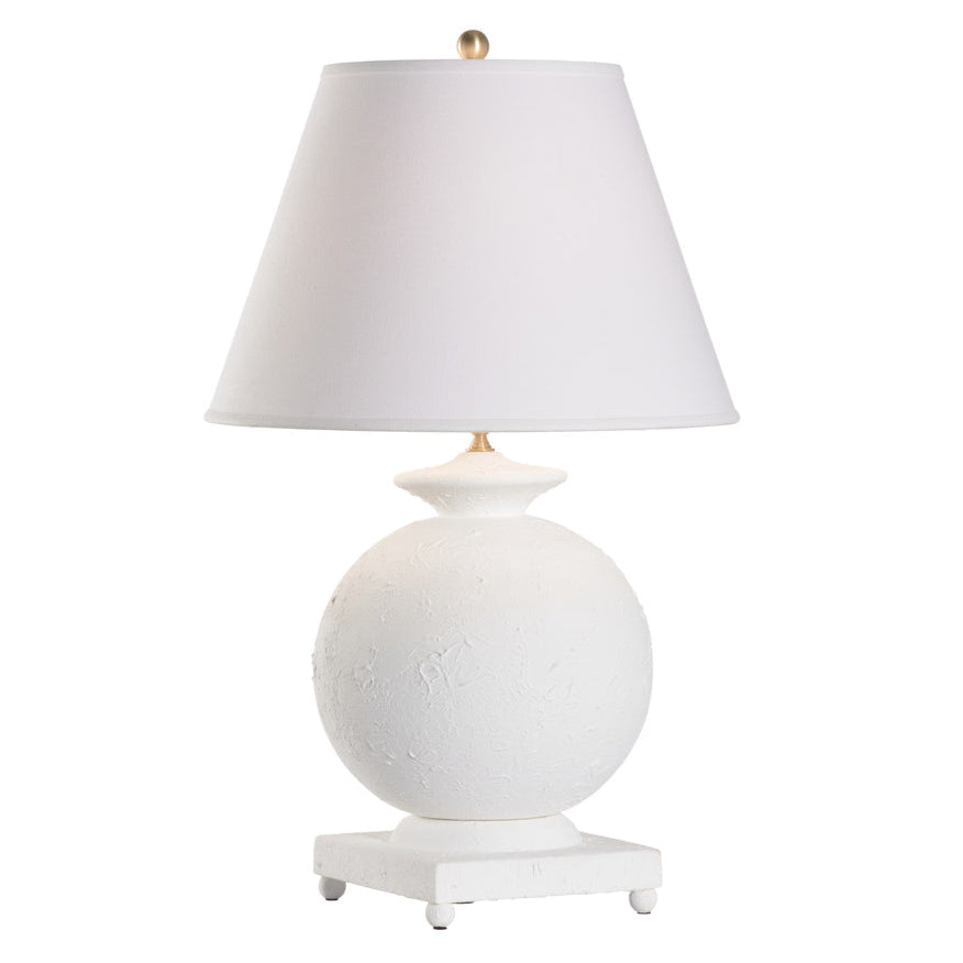 Opus White Ceramic Table Lamp