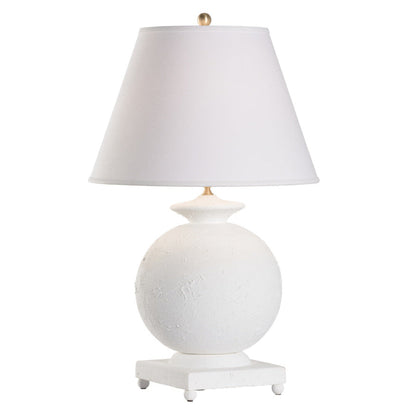 Opus White Ceramic Table Lamp