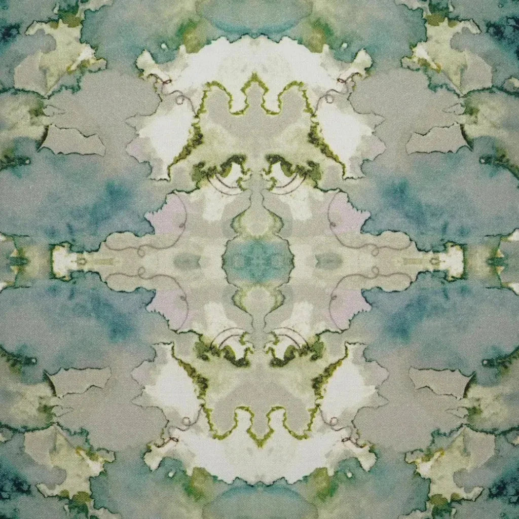 Orbach Abstract Teal Large Throw Pillow Insert - LOOMLAN - D.V. Kap - Throw Pillows