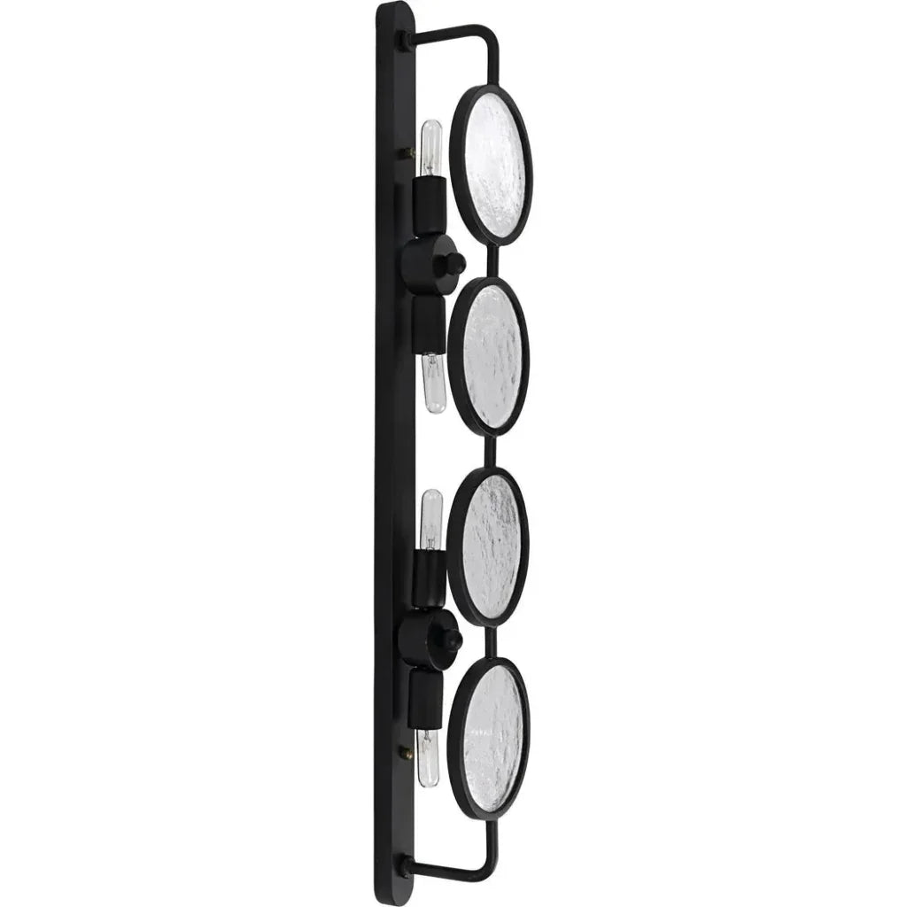 Ordo Black Steel Sconce - LOOMLAN - Noir - Wall Sconces