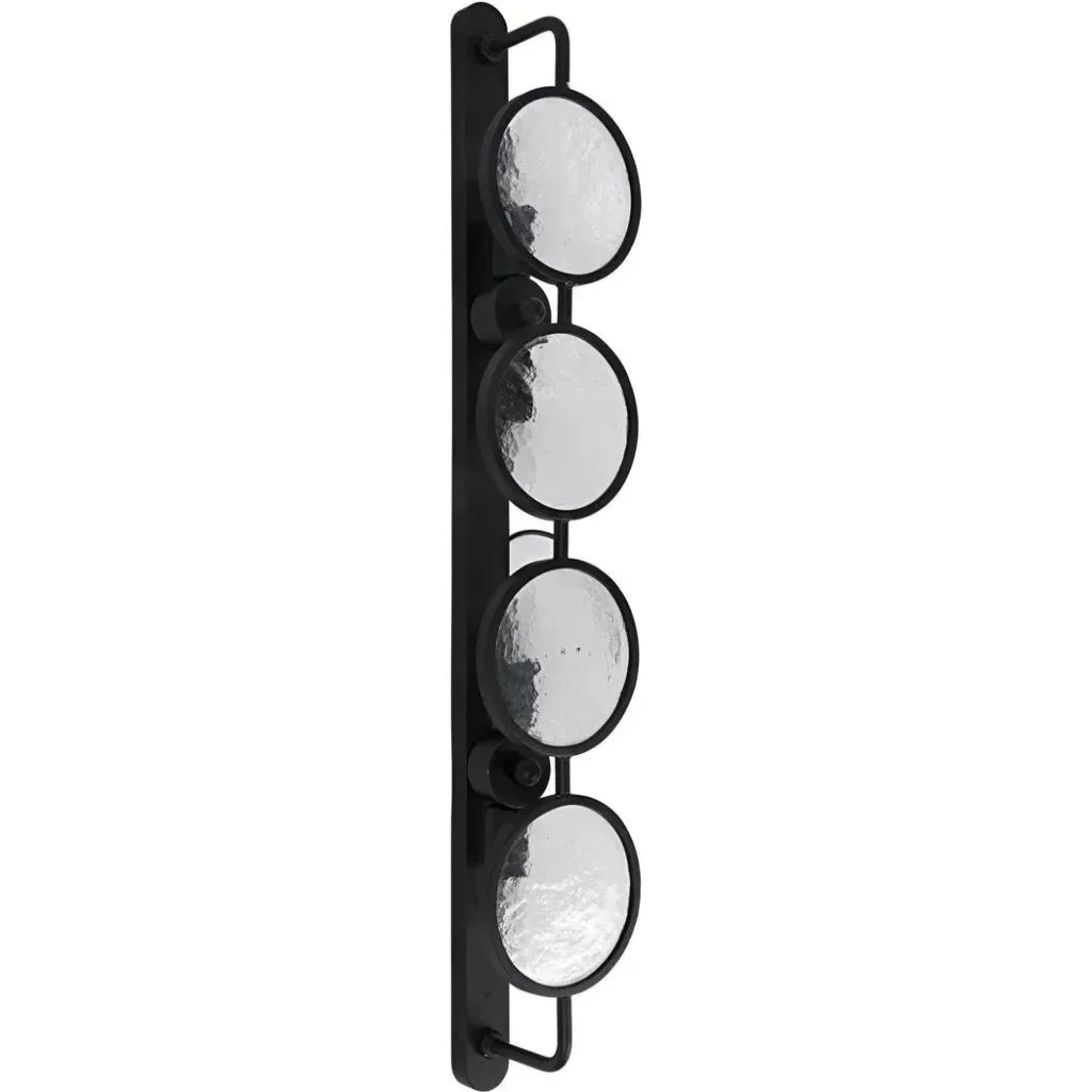 Ordo Black Steel Sconce - LOOMLAN - Noir - Wall Sconces