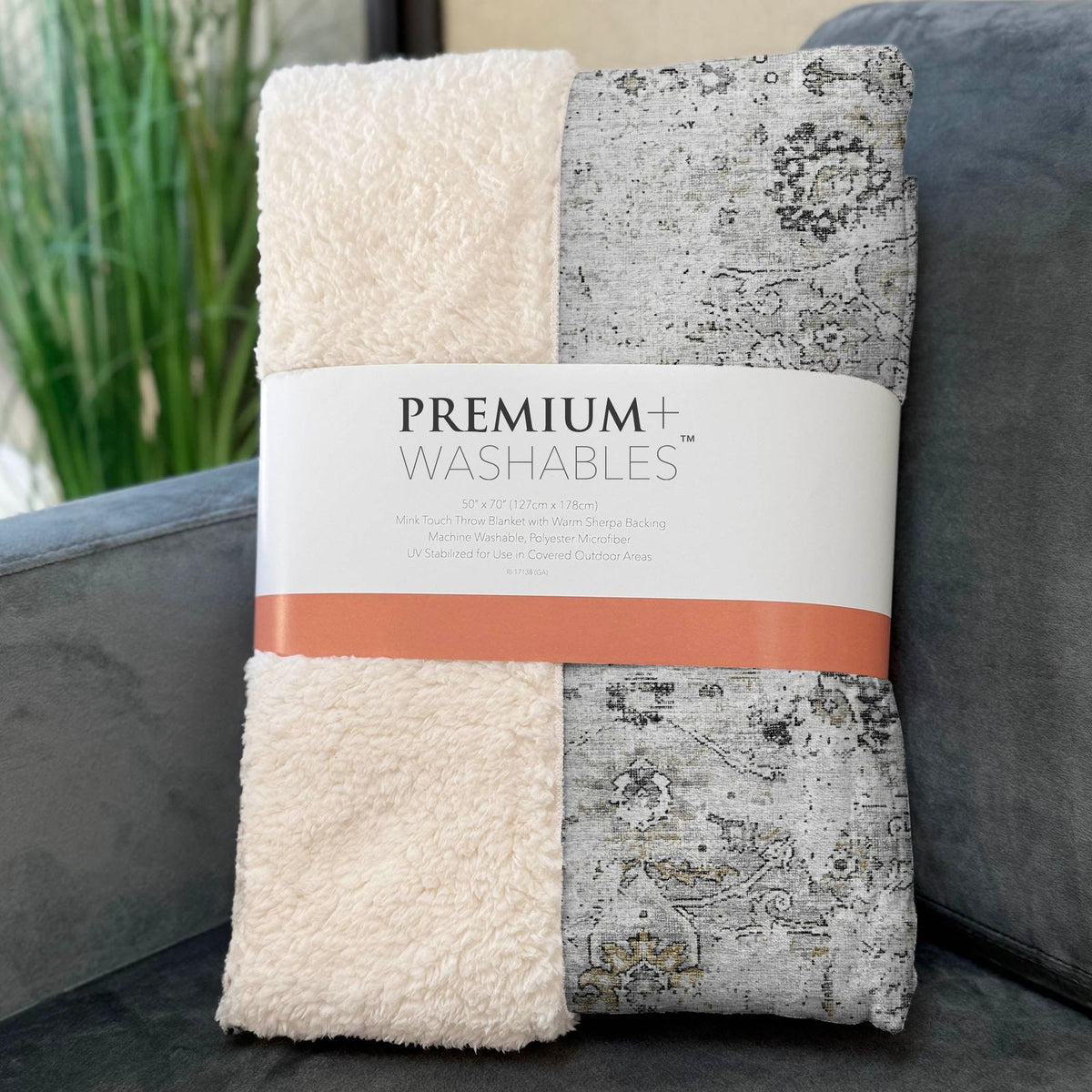 Ornate 50" x 70" Throw Blanket -- view 4