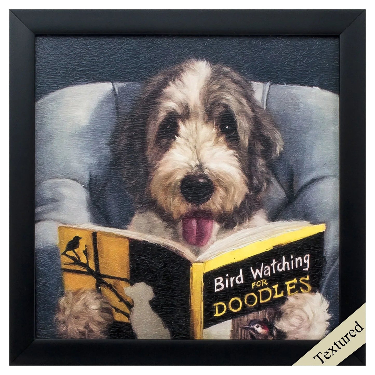 Ornithology for Doodles Neutral Canvas Art