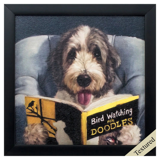 Ornithology for Doodles Neutral Canvas Art