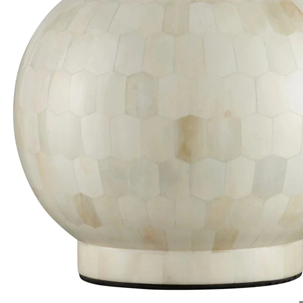 Osa Elegant Ivory Design Table Lamp - LOOMLAN - Currey & Co - Table Lamps