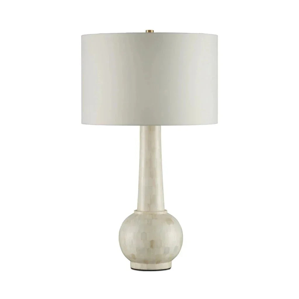 Osa Elegant Ivory Design Table Lamp - LOOMLAN - Currey & Co - Table Lamps