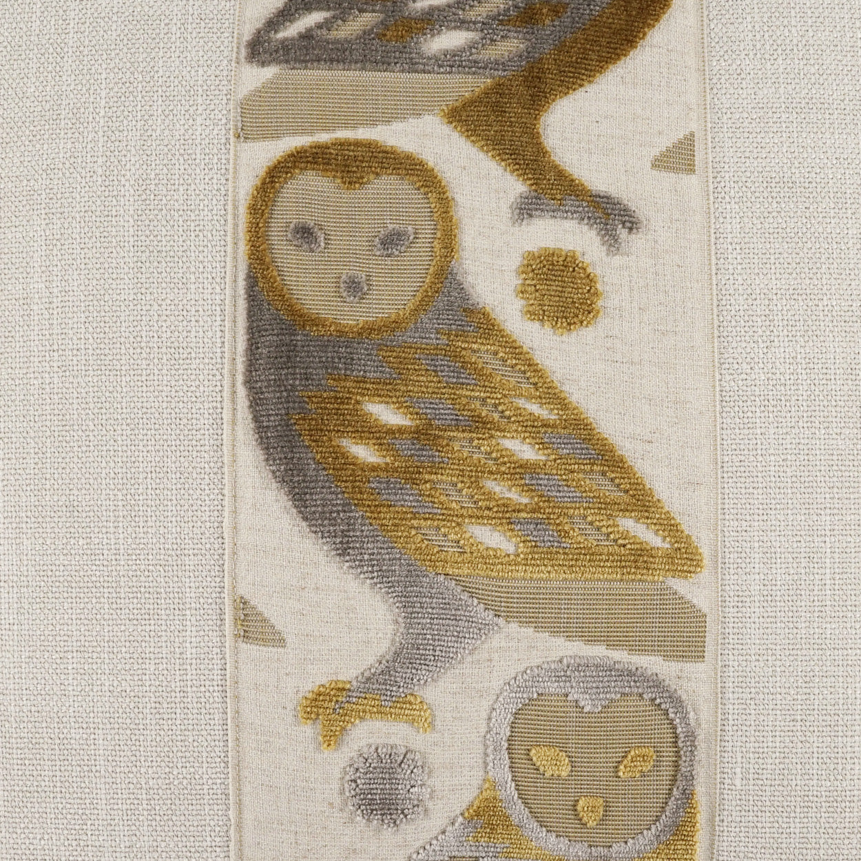 Otus Handcrafted Throw Pillow