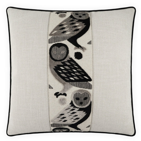 Otus Handcrafted Throw Pillow