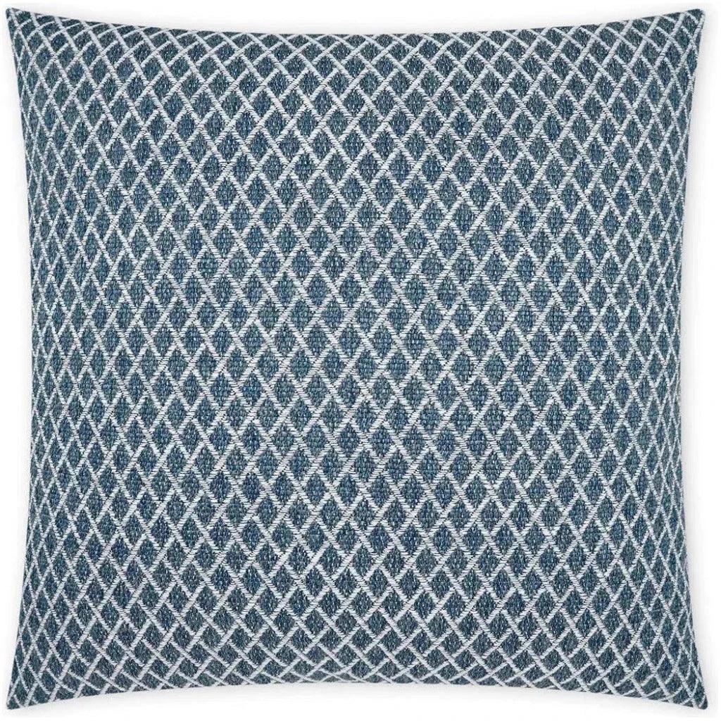 Outdoor Ambree Pillow - Indigo-Outdoor Pillows-D.V. Kap-LOOMLAN