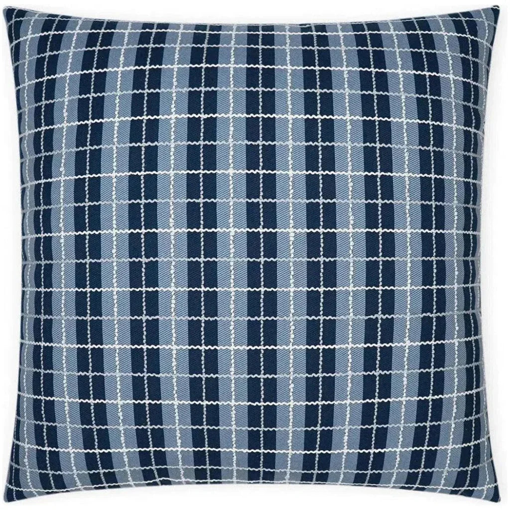 Outdoor Ando Pillow - Azure-Outdoor Pillows-D.V. Kap-LOOMLAN