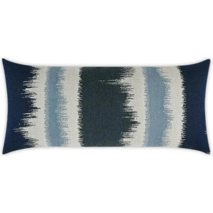 Outdoor Awaken Lumbar Pillow - Indigo-Outdoor Pillows-D.V. Kap-LOOMLAN
