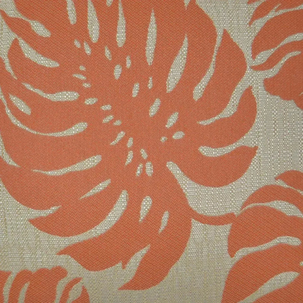 Outdoor Bay Palm Pillow - Orange-Outdoor Pillows-D.V. Kap-LOOMLAN