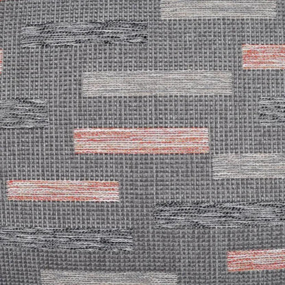 Outdoor Blockweave Pillow - Coral-Outdoor Pillows-D.V. Kap-LOOMLAN