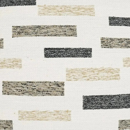 Outdoor Blockweave Pillow - Natural-Outdoor Pillows-D.V. Kap-LOOMLAN