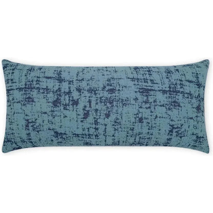 Outdoor Bluff Lumbar Pillow - Blue-Outdoor Pillows-D.V. Kap-LOOMLAN