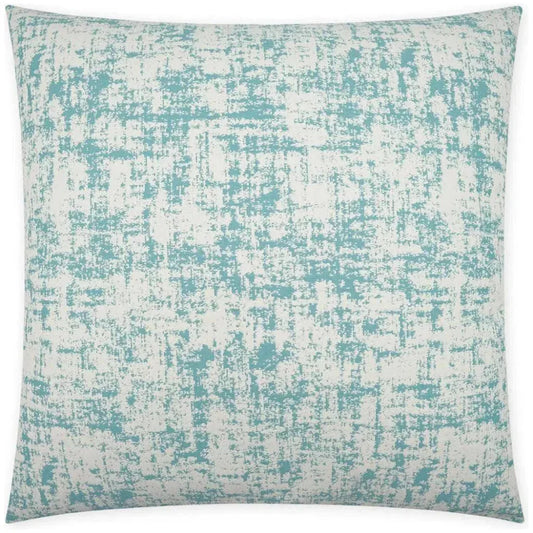 Outdoor Bluff Pillow - Aqua-Outdoor Pillows-D.V. Kap-LOOMLAN