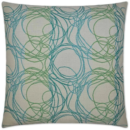 Outdoor Boomerang Pillow - Lagoon-Outdoor Pillows-D.V. Kap-LOOMLAN