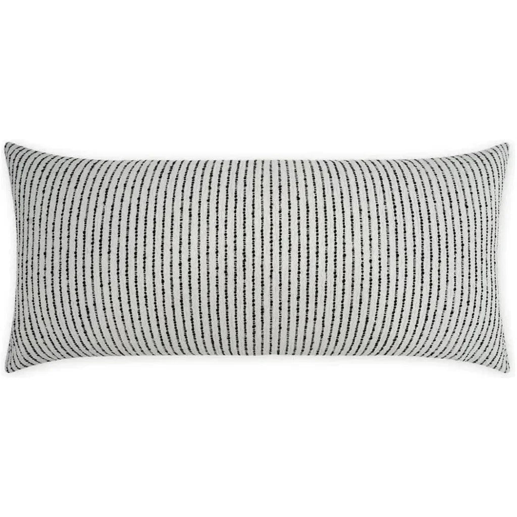 Outdoor Burson Lumbar Pillow - Domino-Outdoor Pillows-D.V. Kap-LOOMLAN