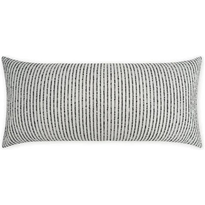 Outdoor Burson Lumbar Pillow - Domino-Outdoor Pillows-D.V. Kap-LOOMLAN